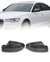 2011–2018 Audi A6 / S6 C7 4G Wing Mirror Cap Housings – Carbon Fiber