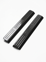 2010-2016 Ferrari 458 Italia Spider Sports Style Door Sill Plates - Dry Carbon Fiber