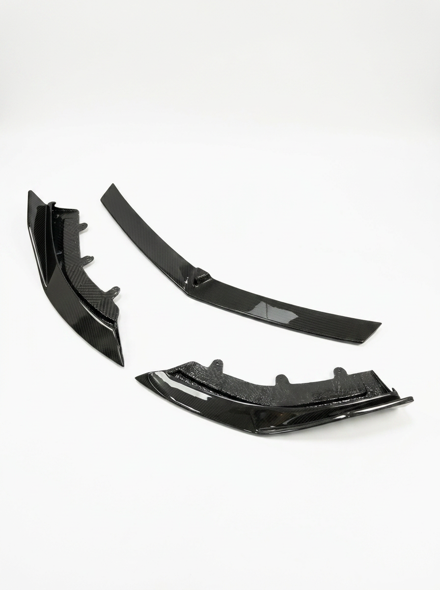 McLaren GT Dry Carbon Fiber Front Bumper Lip Splitter 2019+ Bolt-On Body Kit