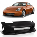 2003–2008 Nissan 350Z Zeta Style Front Bumper (1-Piece) – Fiberglass (FRP)