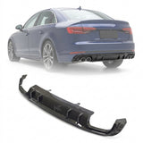 2017–2019 Audi A4 S-Line / S4 B9 Sedan Sport Rear Bumper Lip – Carbon Fiber