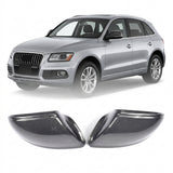 2010–2015 Audi Q5 8R / Q7 4L Side Mirror Caps – Carbon Fiber