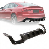 2017–2019 Audi A5 S-Line / S5 B9 Sportback Rear Diffuser – Pre-Preg Dry Carbon Fiber