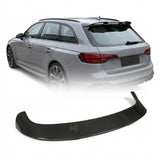 2017–2024 Audi RS4 B9 Avant Single Deck Rear Window Wing Spoiler – Dry Carbon Fiber