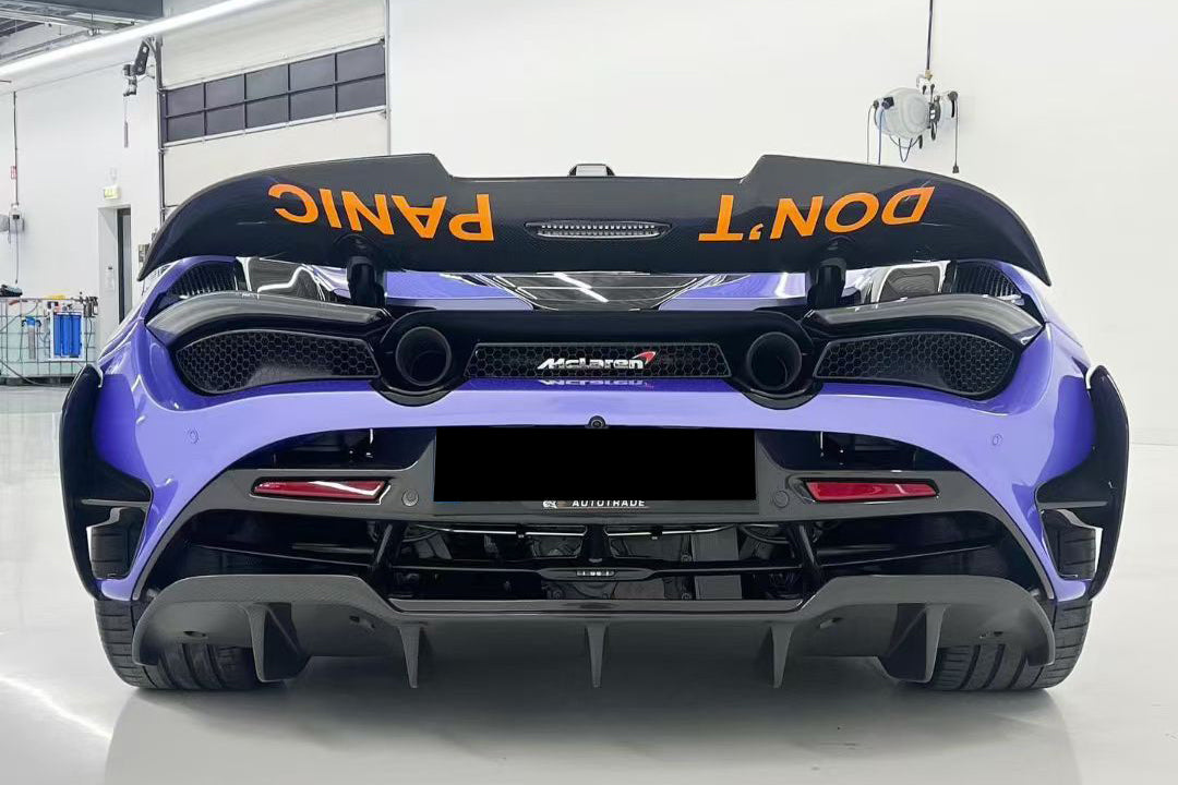 2017-2022 McLaren Autoclave Carbon Rear Diffuser Lip Carbonado (RT) Fits: 720S Spider, 720S Coupe