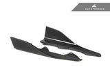 AutoTecknic Dry Carbon Side Skirt Winglet Set - BMW F87 M2