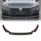 2017–2021 Volkswagen Arteon 3H7 Front Lip Splitter – Carbon Fiber