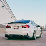 Carbon Fiber Rear Trunk Spoiler for BMW F30 3 Series & F80 M3 Sedan (2013–2019)