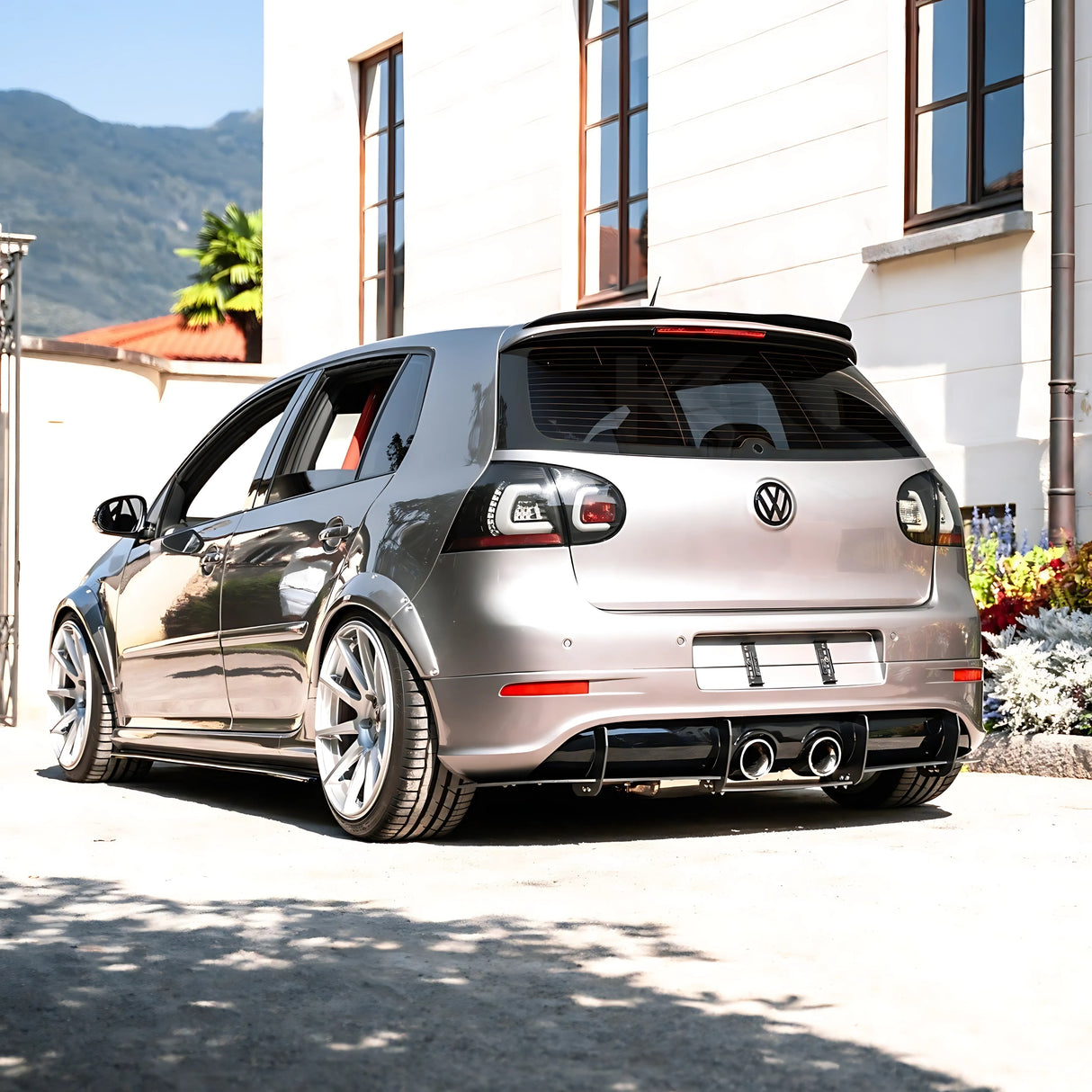 VW Golf 5 Mk5 Black LED Tail Lights (2003-2008)