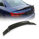 2017–2019 Audi A4 / A4 S-Line / S4 B9 Sedan R Style Ducktail Trunk Spoiler – Carbon Fiber