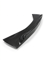 2021+ Ferrari 296 GTB 296 GTS Polished Wing-Shaped Rear Spoiler - Dry Carbon Fiber