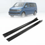 2015–2020 Volkswagen Transporter / Multivan / Caravelle T6 Side Skirt Extensions – Carbon Fiber