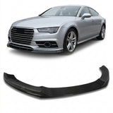 2012–2014 Audi A7 S-Line C7 Sportback Front Bumper Splitter – Carbon Fiber