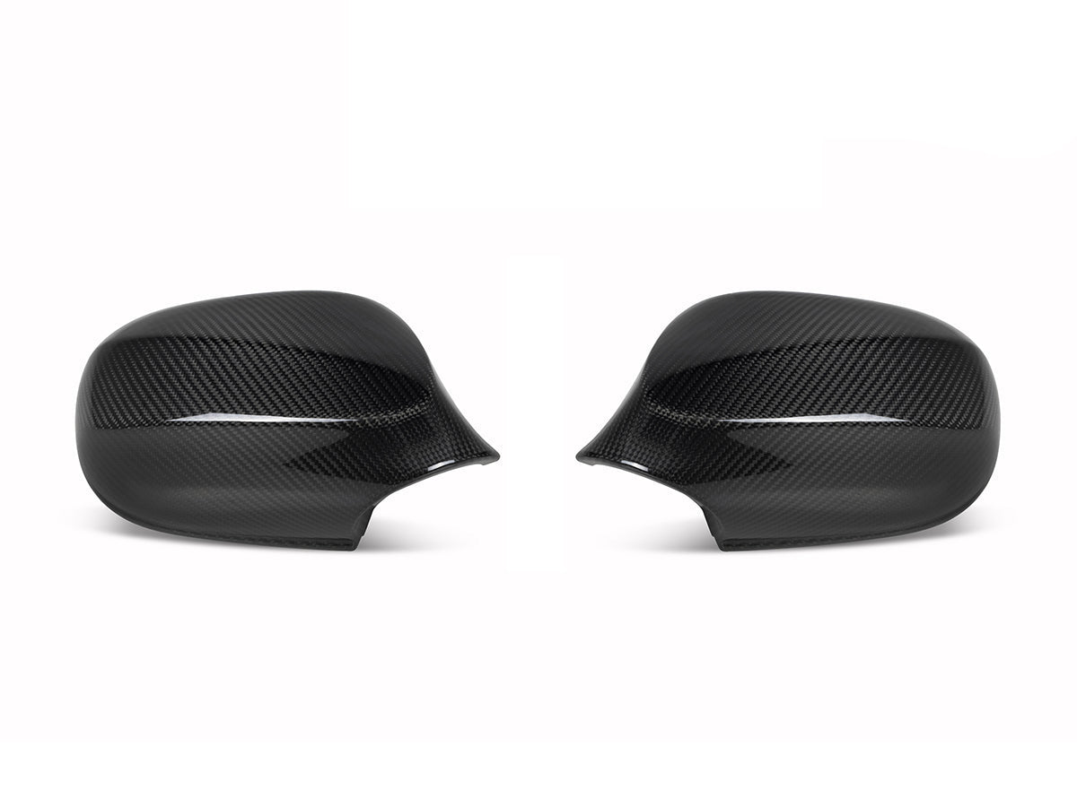 AutoTecknic Dry Carbon Fiber Mirror Cap Set - E82 1-Series LCI