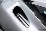2020-2023 McLaren GT WP Style DRY Carbon Fiber Side Air Intake Fins