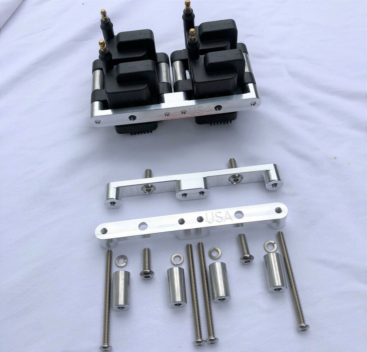 IGN1A Holley AEM Firecore Accel PROEFI Smart Coil Bracket Mounts 4 Cyl