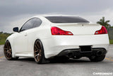 2008-2015 Infiniti G37s Coupe DTM-II Style Carbon Fiber Rear Lip