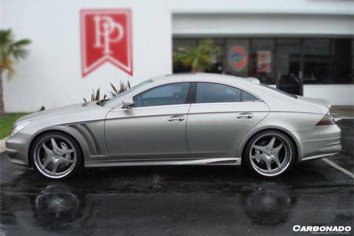 2005-2009 Mercedes Benz W219 Cls Class L Style Side Skirts