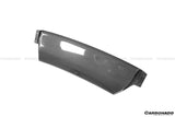 2018-2022 Ferrari 488 Pista OEM Style Carbon Fiber Front Bumper Low Center Chin Splitter