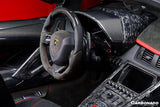 2011-2016 Lamborghini Aventador LP700 Coupe  Roadster OEM Style Carbon Fiber Instrument Surround Panel Cover