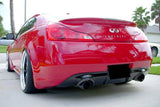 2008-2015 Infiniti G37s Coupe DTM-II Style Carbon Fiber Rear Lip