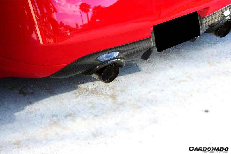 2008-2015 Infiniti G37s Coupe DTM-II Style Carbon Fiber Rear Lip