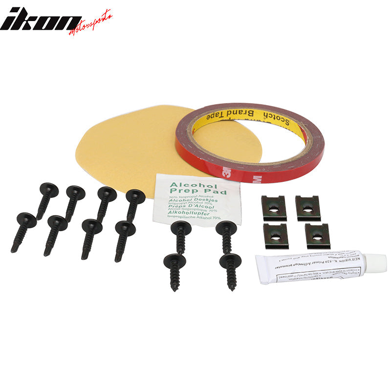 Automotive 3M Installation Hardware Front Rear Bumper Lip Install Kit