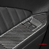 Real Carbon Fiber Window Switch Trim Overlay | Mustang 2005-2009