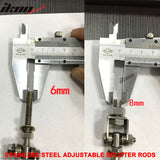 Universal NEO Front Bumper Spoiler Splitter Strut Rod Support 8-10.6"