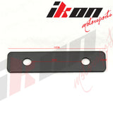 Universal Black Brushed Front License Plate Relocate Mounting Bracket