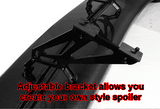 Fit For Nissan 57in ABS GT BLK Rear Span Trunk Spoiler Sports