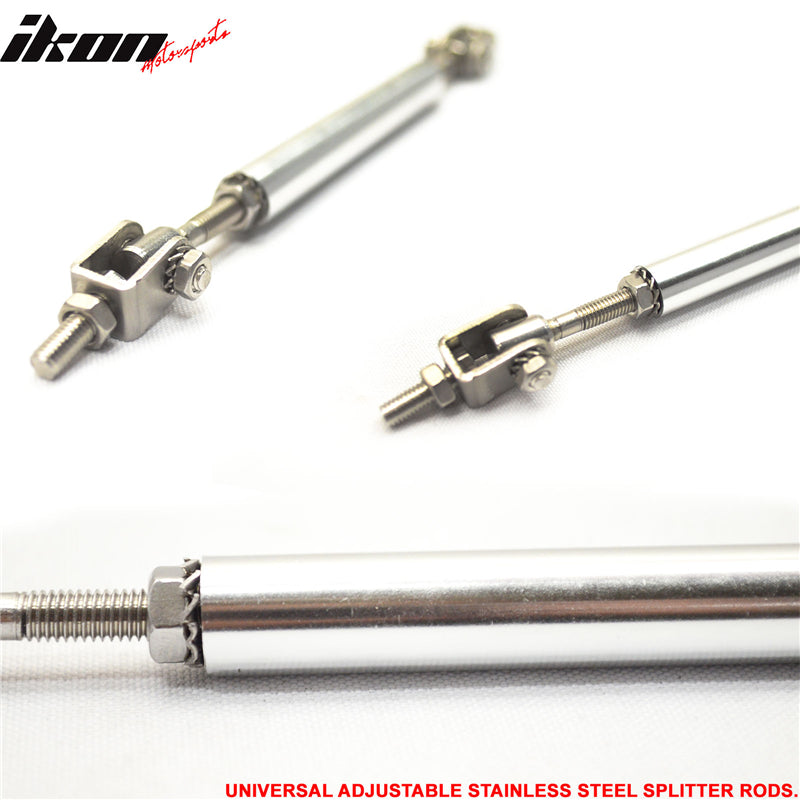 Bumper Lip Rod Support for Universal Adjustable 5.5-8" Stainless Steel
