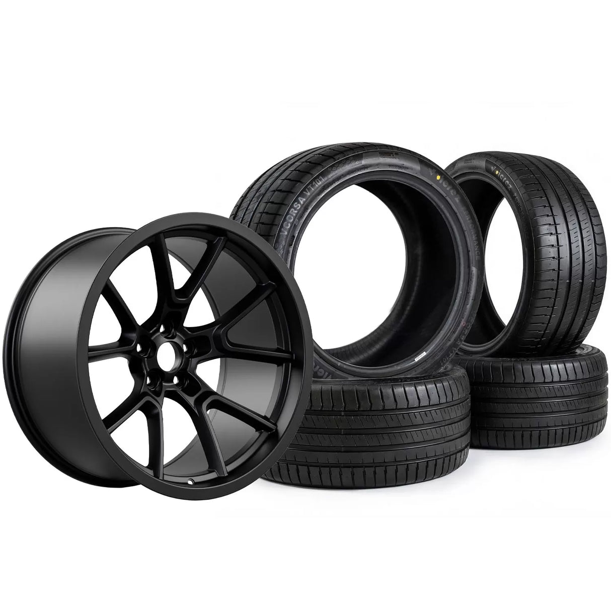 Daily Muscle Plus Style Wheel & Tire Package 20x9 - Vicrez