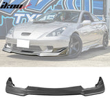 2000-2002 Toyota Celica VIP Style Black Front Bumper Lip Spoiler PU
