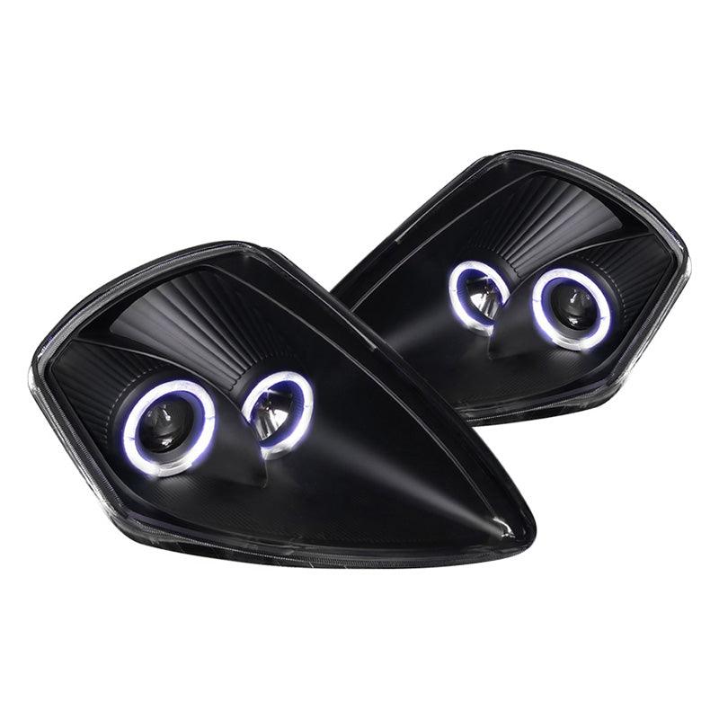 Spec-D Projector Headlights Mitsubishi Eclipse (2000-2005) LED Halo Black or Chrome