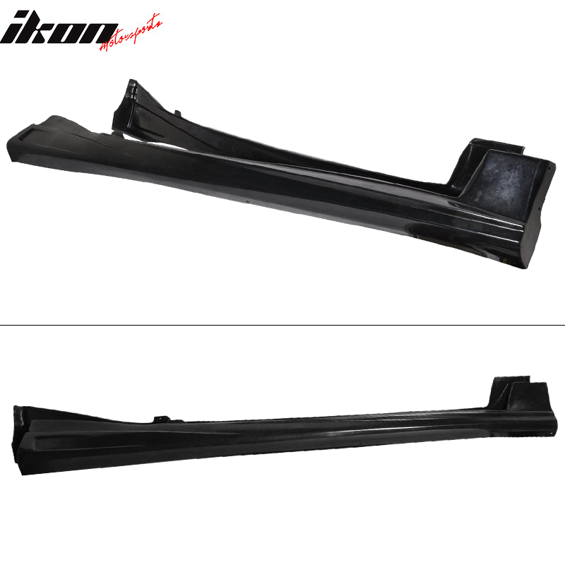 2000-2005 Toyota Celica VIP Style Unpainted Black Side Skirts PU