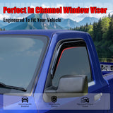 2000-2006 Toyota Tundra Standard Cab In-Channel Window Visor Sun Guard