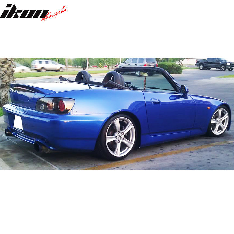 Duckbill Rear Trunk Boot Deck Lid Spoiler Wing Lip for Honda S2000 AP1 AP2 2000-2009 OE Style ABS Plastic Painted #B554P Apex Blue Pearl