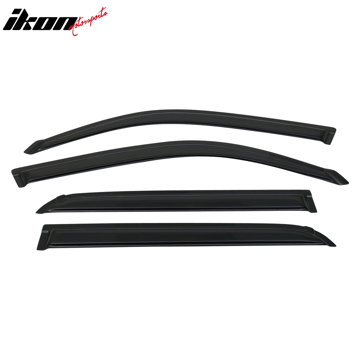 2001-2007 Toyota Sequoia Tape on Visor Windows Rain Guard Acrylic 4PC