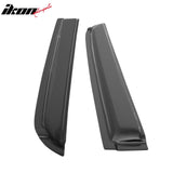 2001-2007 Toyota Sequoia Tape on Visor Windows Rain Guard Acrylic 4PC