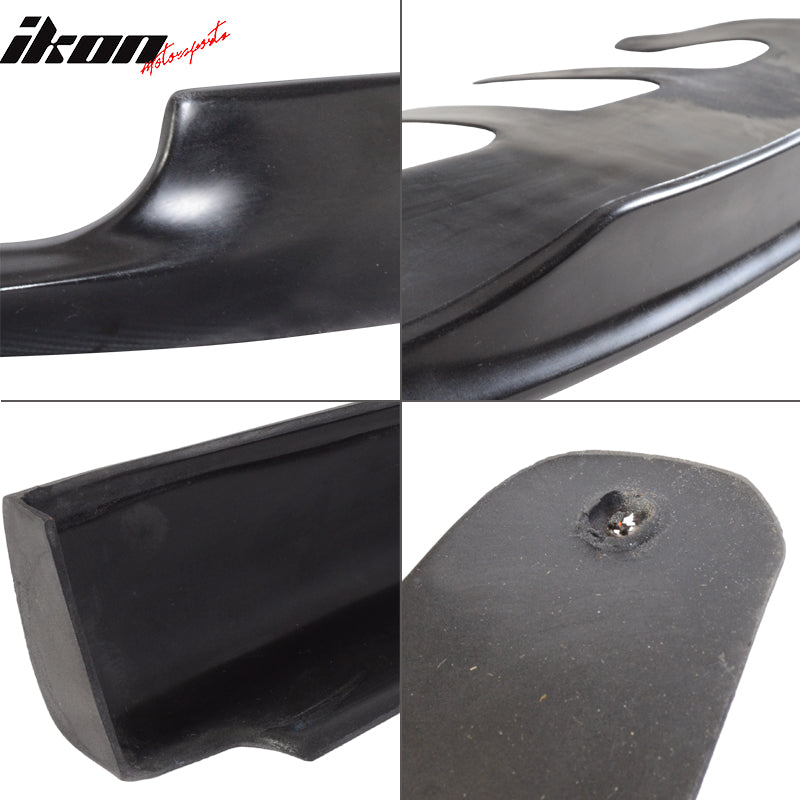 2002-2003 Subaru Impreza WRX Sedan P-D Style Black Front Bumper Lip PU