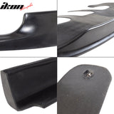 2002-2003 Subaru Impreza WRX Sedan P-D Style Black Front Bumper Lip PU