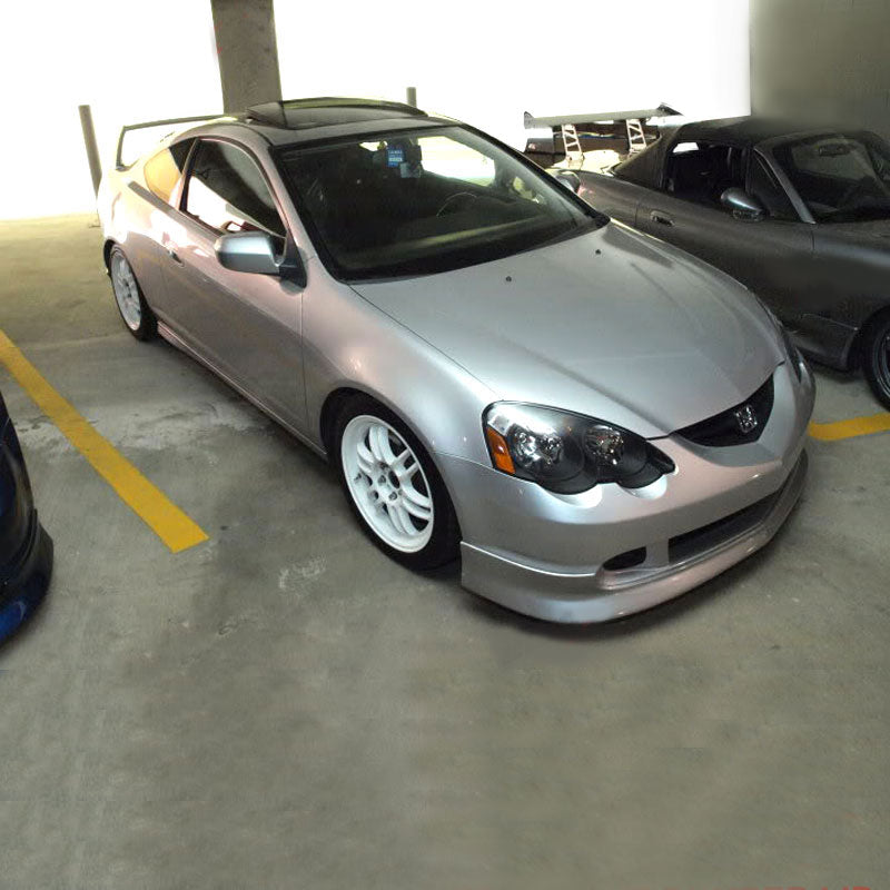 Fits 02-04 Acura RSX DC5 Poly- Front Bumper Lip+ Rear Bumper Lip PU