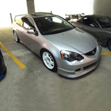 Fits 02-04 Acura RSX DC5 Poly- Front Bumper Lip+ Rear Bumper Lip PU