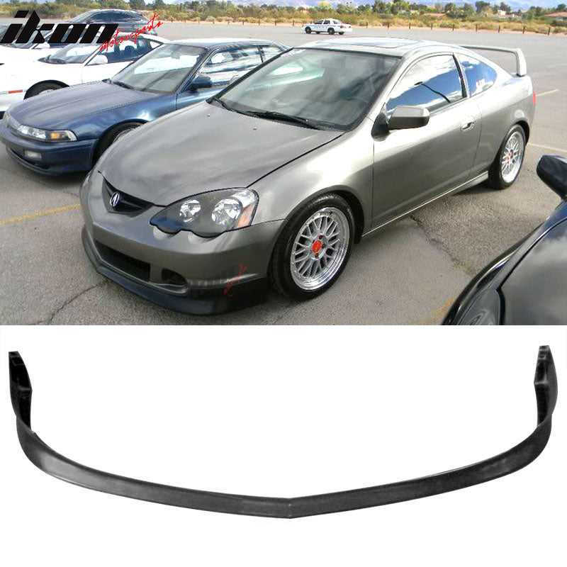 Fits 02-04 Acura RSX DC5 Poly- Front Bumper Lip+ Rear Bumper Lip PU