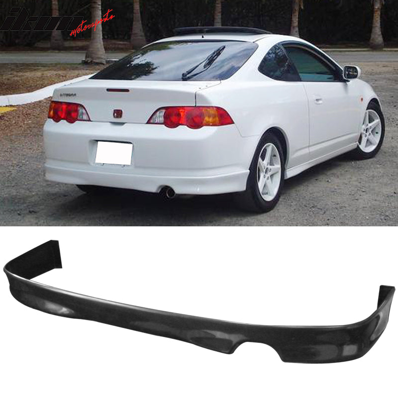 Fits 02-04 Acura RSX DC5 Poly- Front Bumper Lip+ Rear Bumper Lip PU