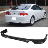 Fits 02-04 Acura RSX DC5 Poly- Front Bumper Lip+ Rear Bumper Lip PU