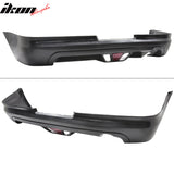 2002-2004 Acura RSX Mugen Style Rear Lip Diffuser LED Brake Light PU