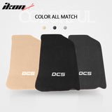 Floor Mat for Acura RSX 2002-06 Black DC5 Logo Carpet 4PC Nylon