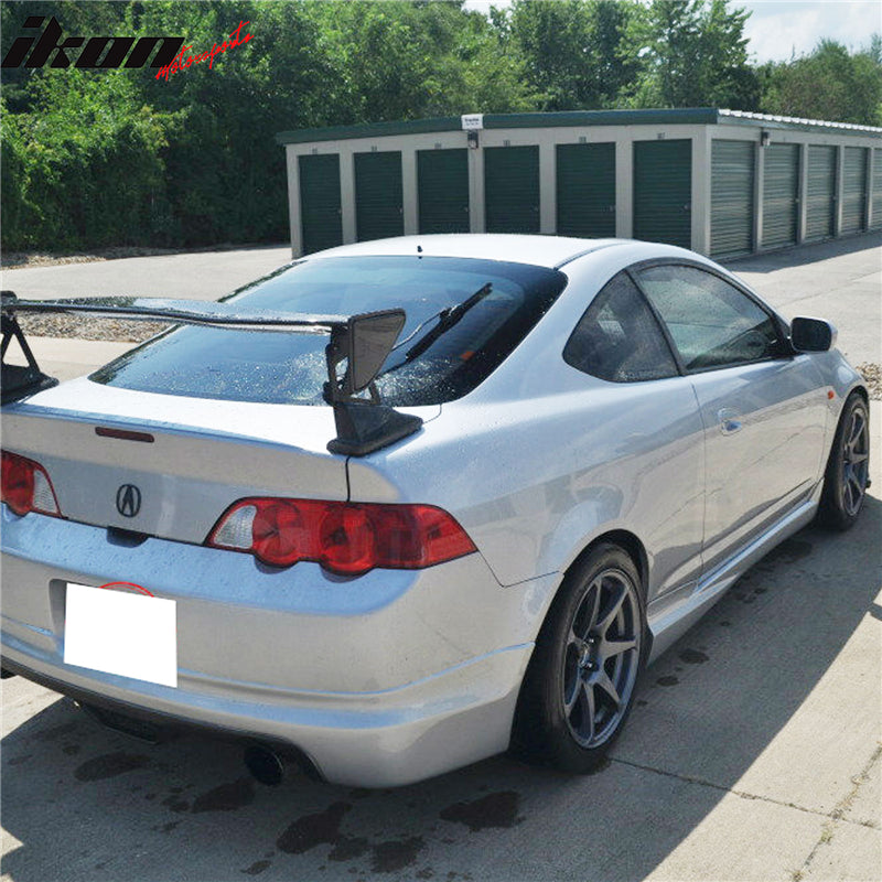 2002-2006 Acura RSX Mugen Style Unpainted Black Side Skirts Skirt PU